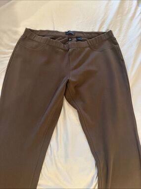 The Limited Women's Brown Stretch Knit Trousers